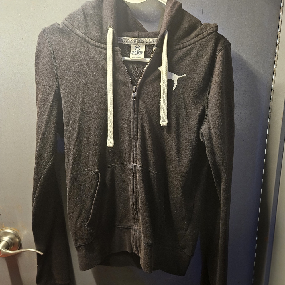 PINK Victoria's Secret Black Hoodie